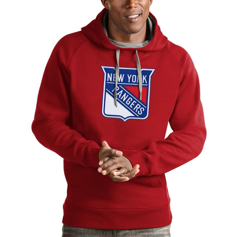 NHL New York Rangers Logo Victory Pullover Hoodie