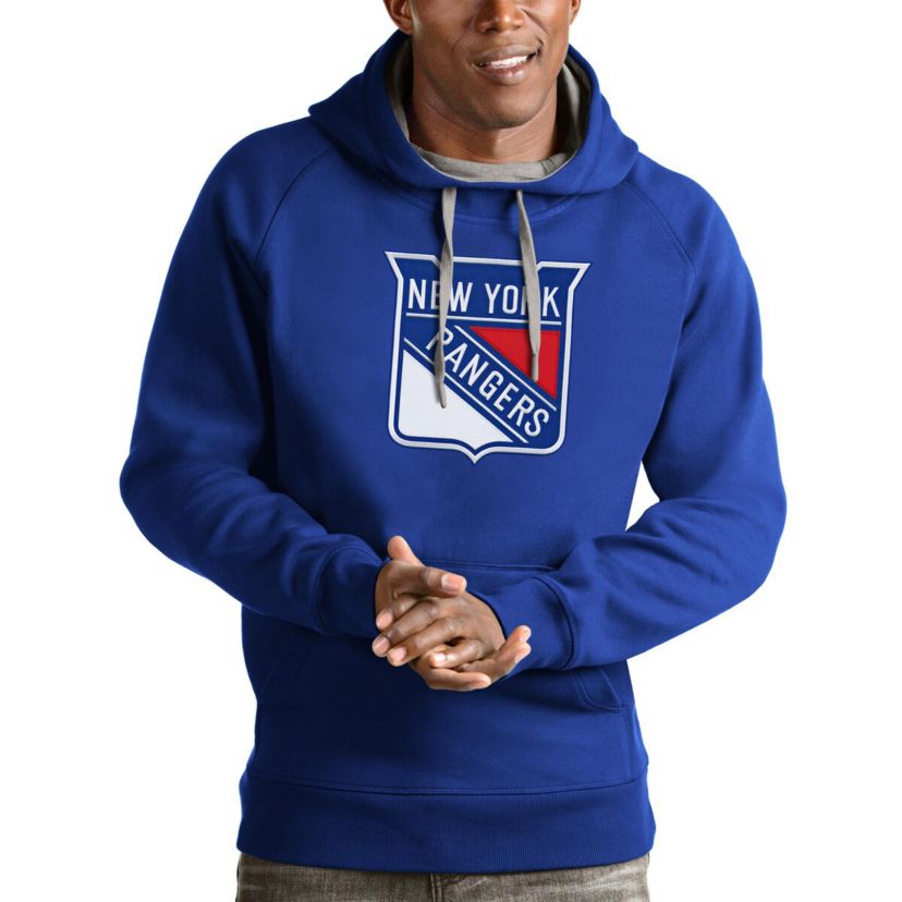 NHL New York Rangers Logo Victory Pullover Hoodie