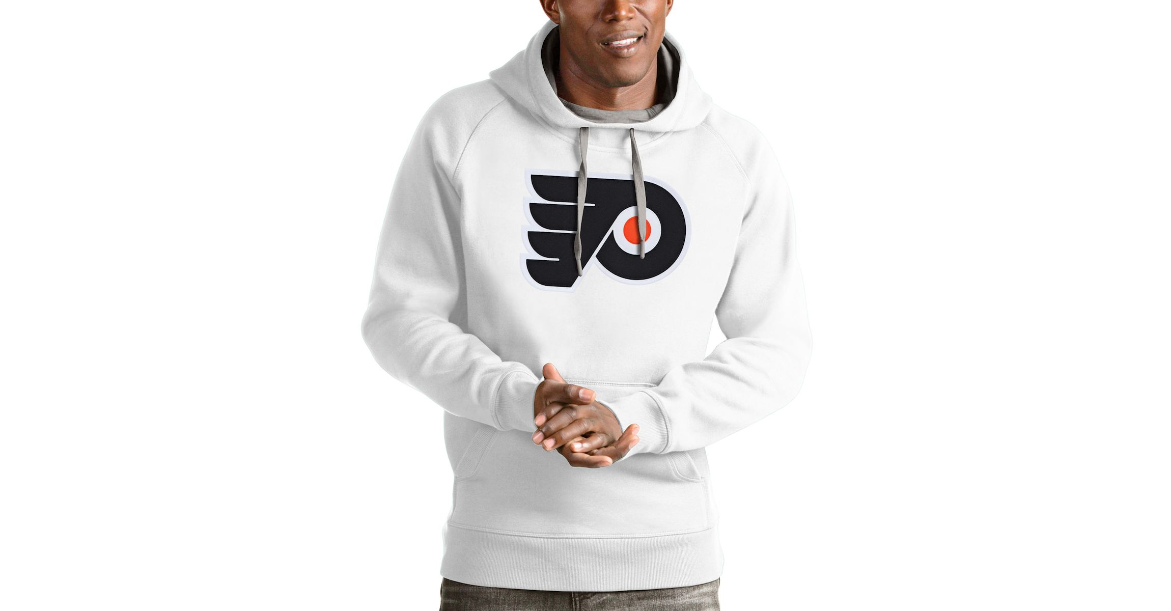 NHL Philadelphia Flyers Logo Victory Pullover Hoodie