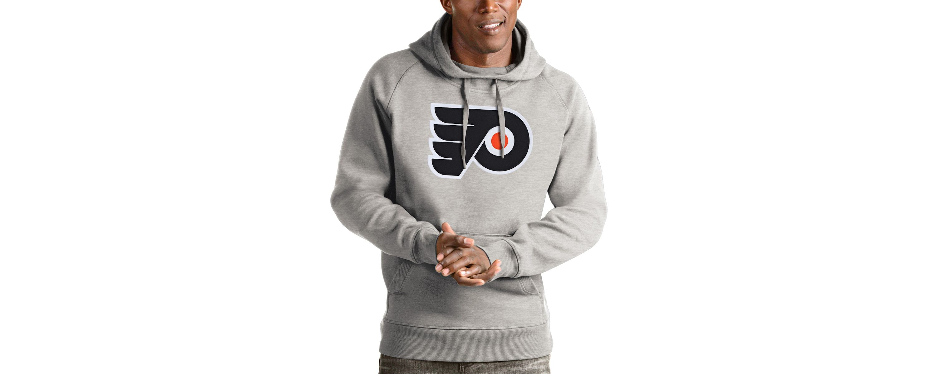 NHL ed Philadelphia Flyers Logo Victory Pullover Hoodie