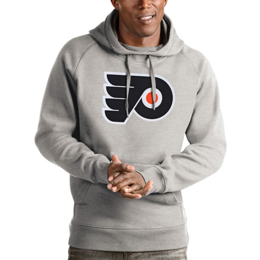 NHL ed Philadelphia Flyers Logo Victory Pullover Hoodie