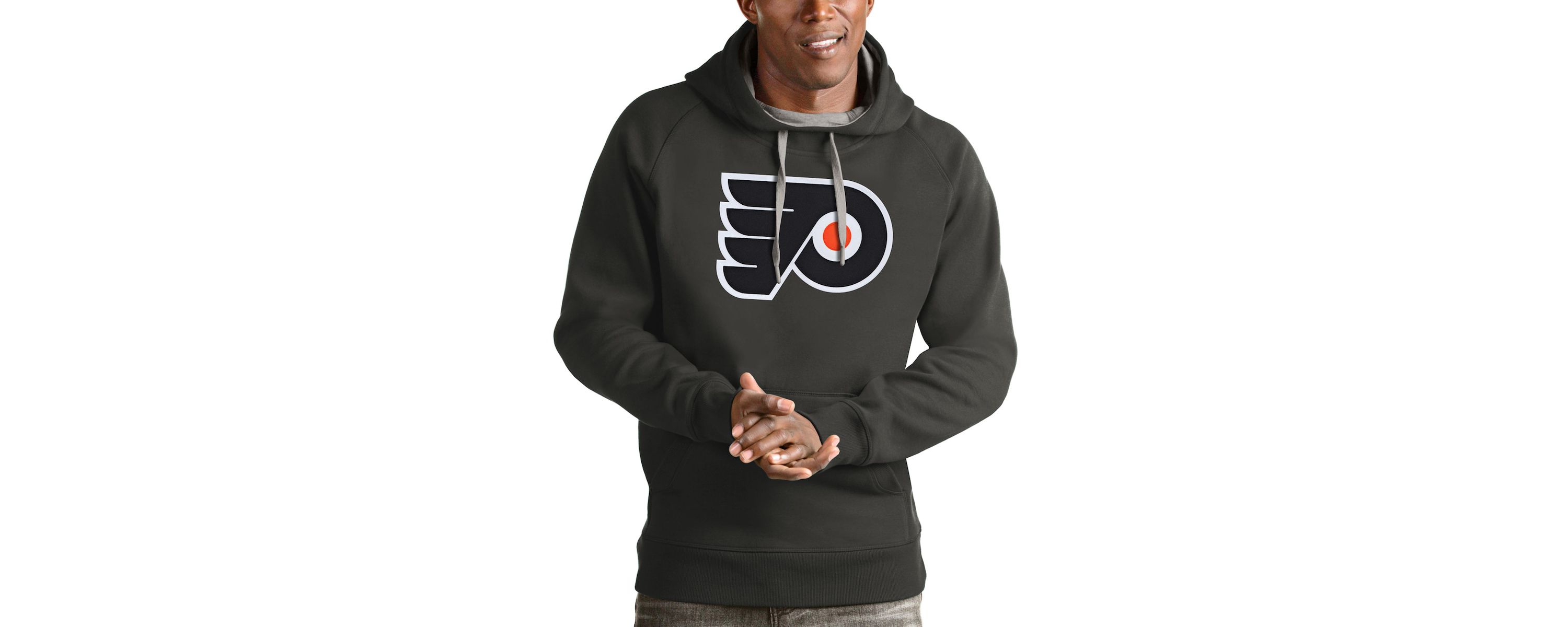 NHL Philadelphia Flyers Logo Victory Pullover Hoodie