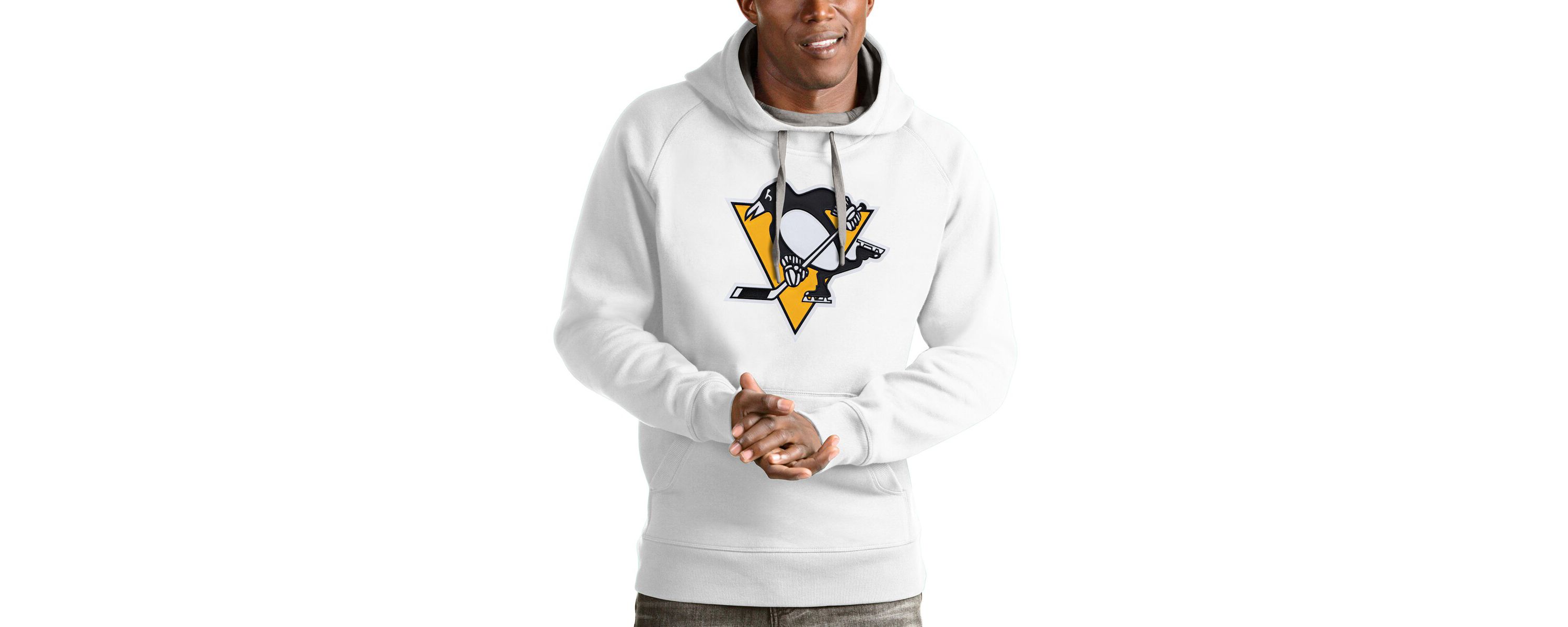 NHL Pittsburgh Penguins Logo Victory Pullover Hoodie