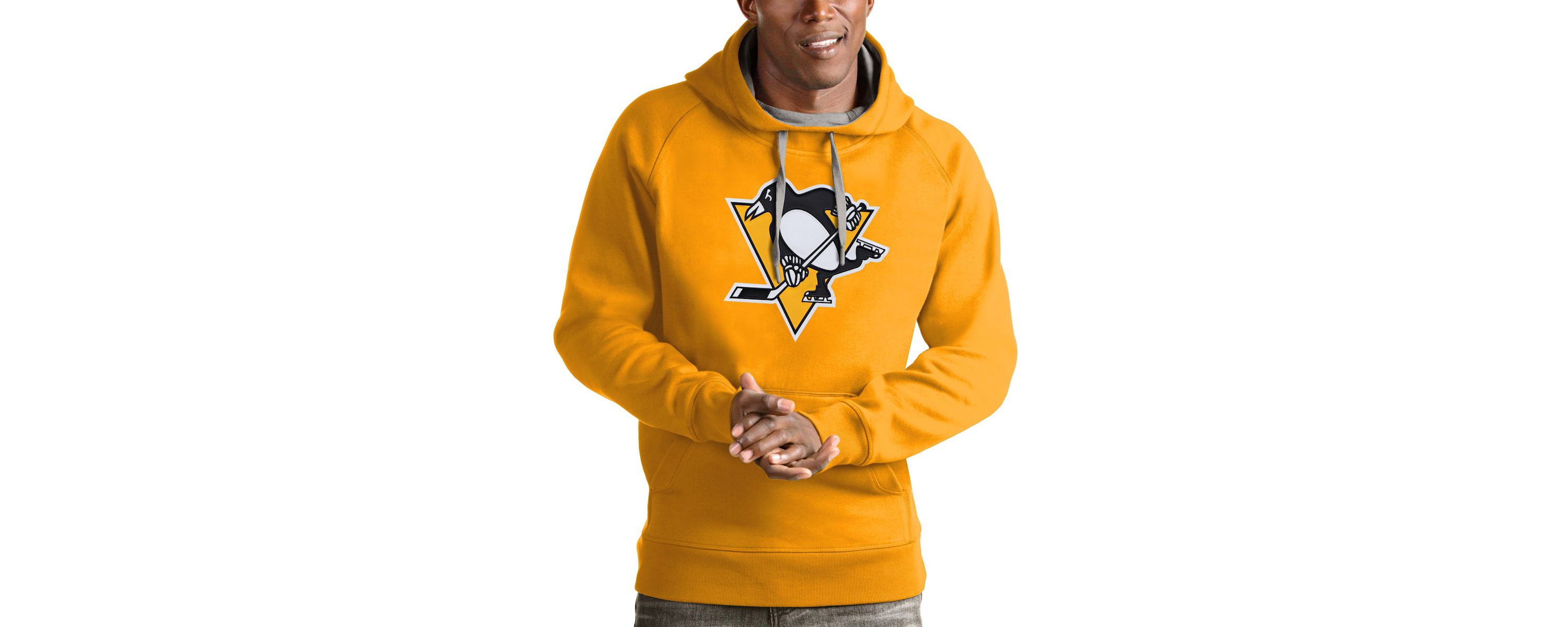 NHL Pittsburgh Penguins Logo Victory Pullover Hoodie