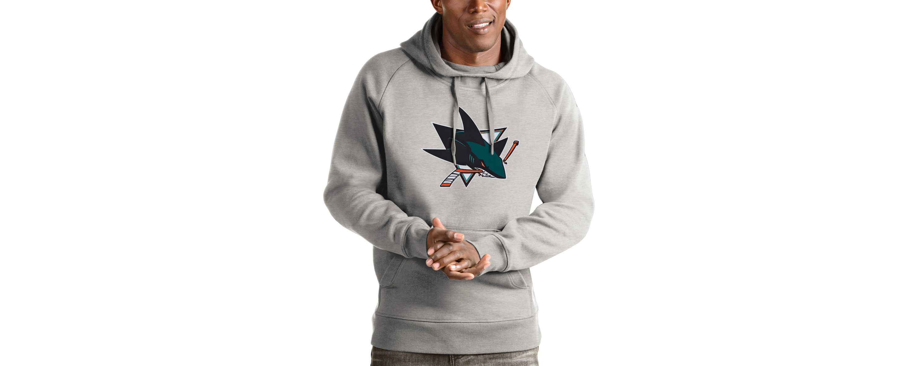 NHL ed San Jose Sharks Logo Victory Pullover Hoodie