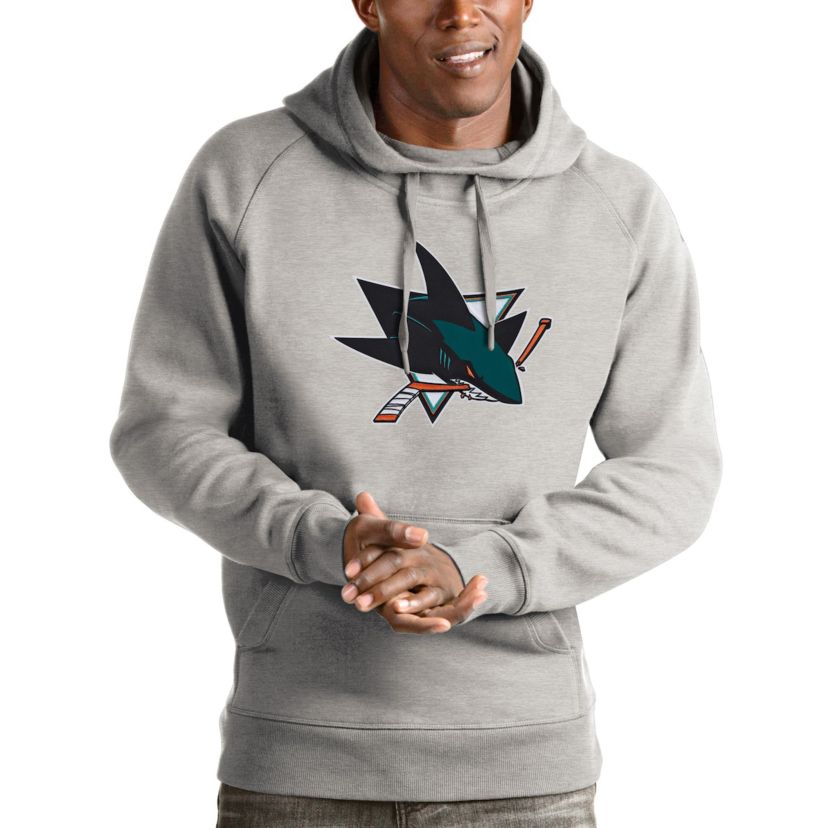 NHL ed San Jose Sharks Logo Victory Pullover Hoodie