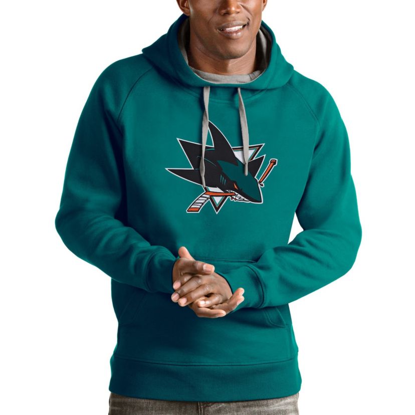 NHL San Jose Sharks Logo Victory Pullover Hoodie