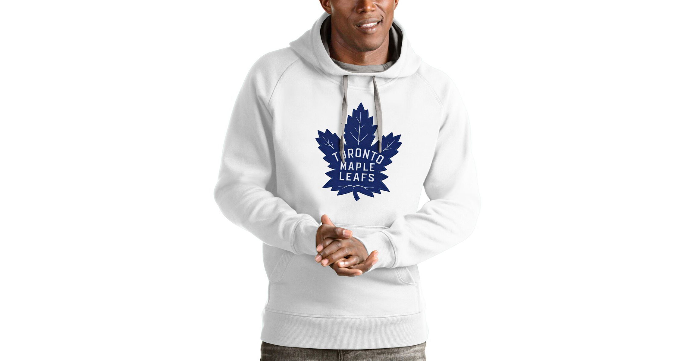 NHL Toronto Maple Leafs Logo Victory Pullover Hoodie