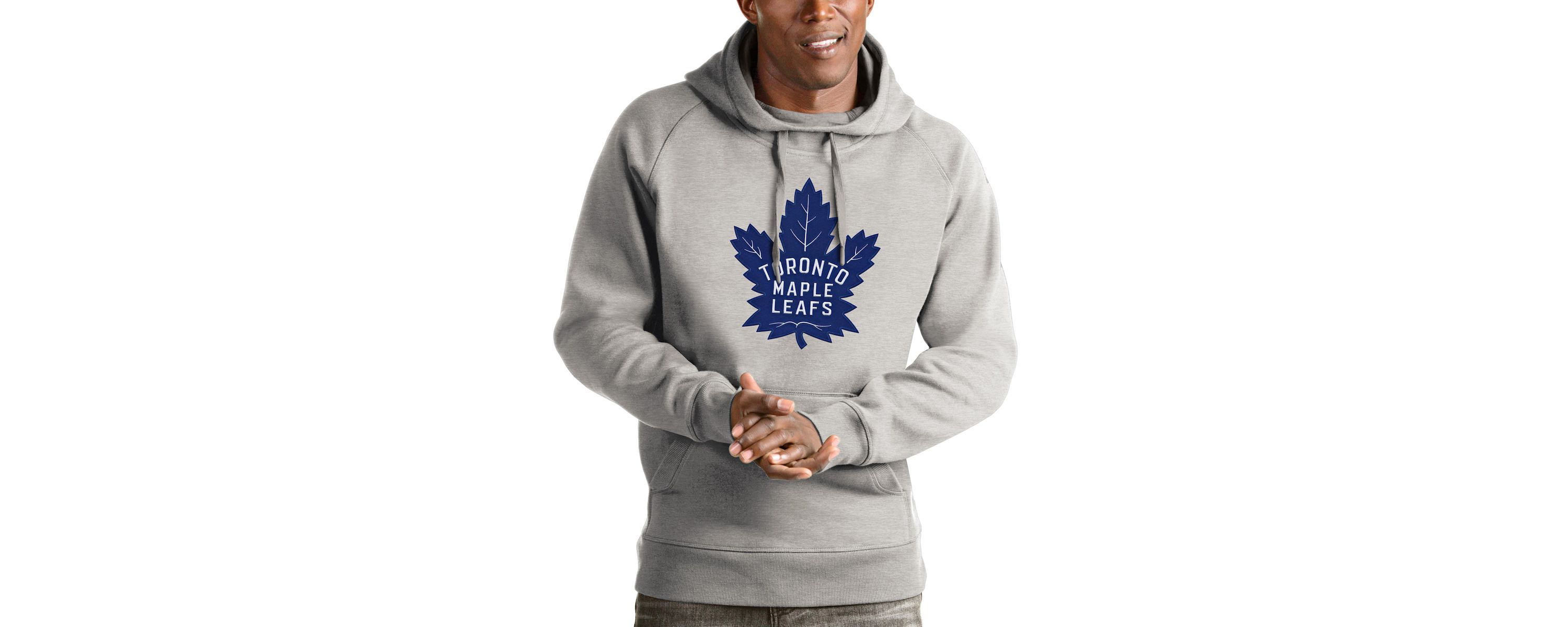 NHL ed Toronto Maple Leafs Logo Victory Pullover Hoodie