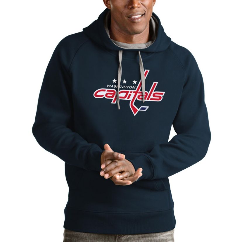 NHL Washington Capitals Logo Victory Pullover Hoodie