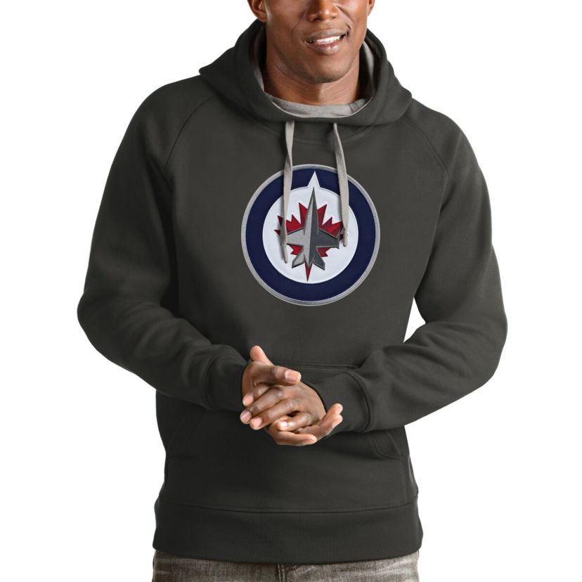 NHL Winnipeg Jets Logo Victory Pullover Hoodie