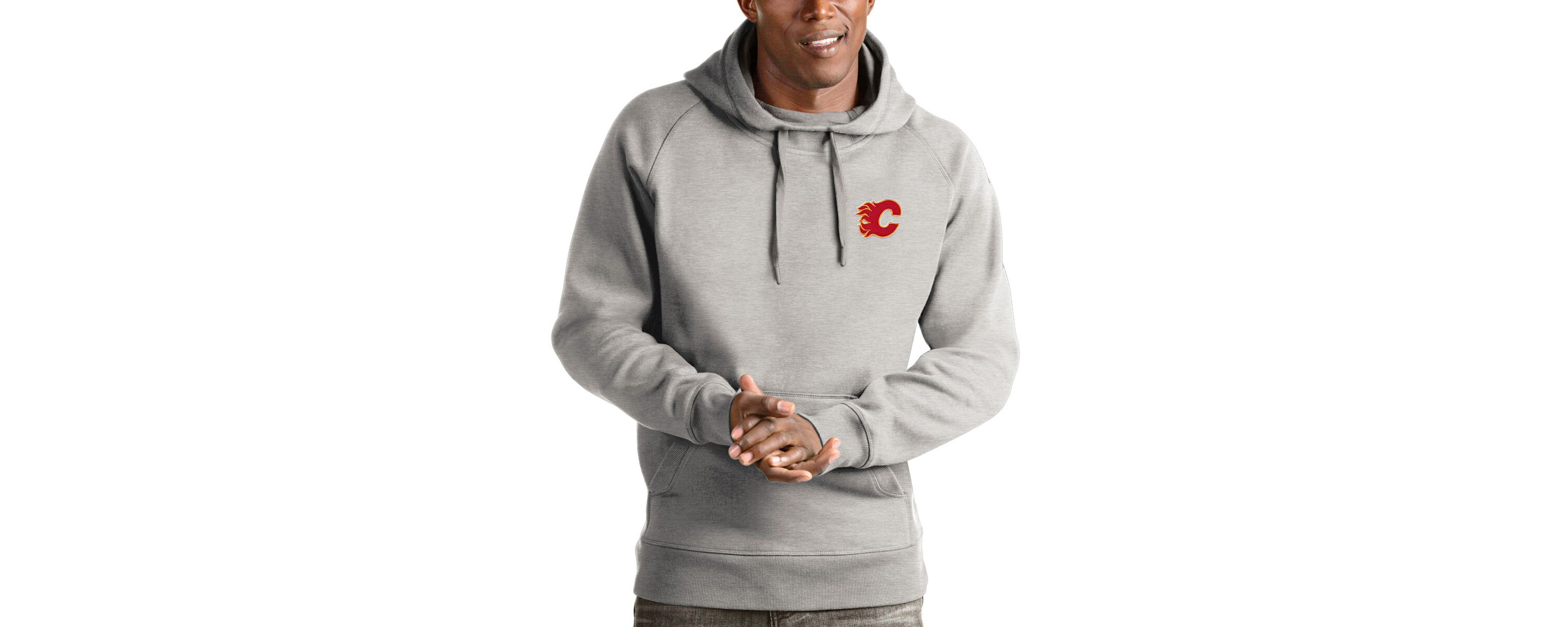 NHL ed Calgary Flames Victory Pullover Hoodie