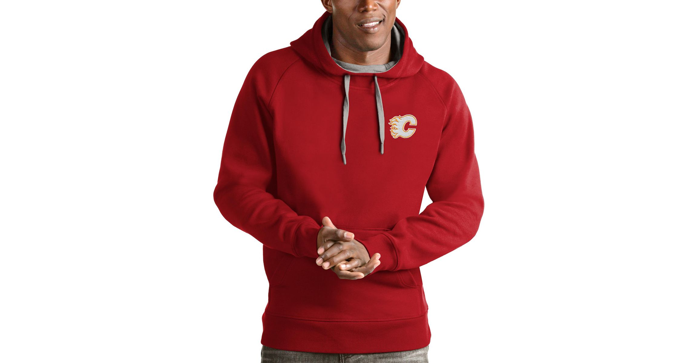 NHL Calgary Flames Team Victory Pullover Hoodie