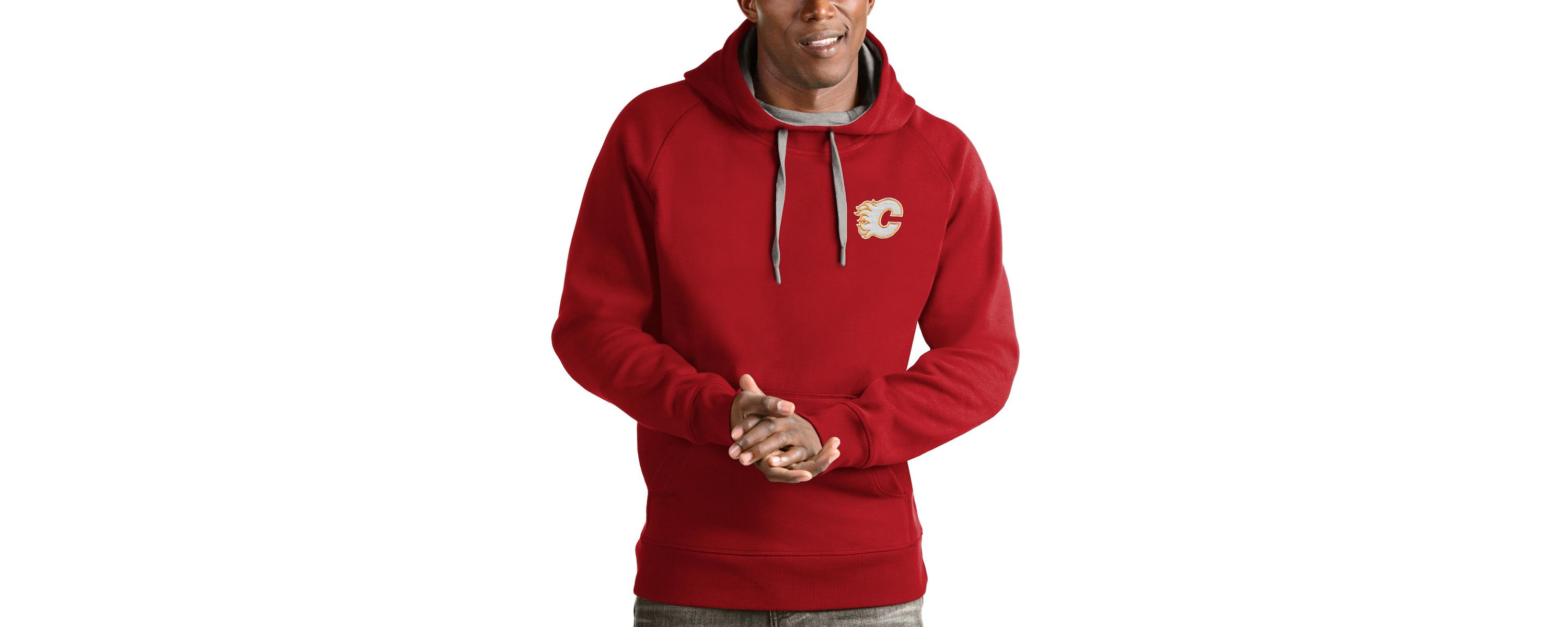 NHL Calgary Flames Team Victory Pullover Hoodie