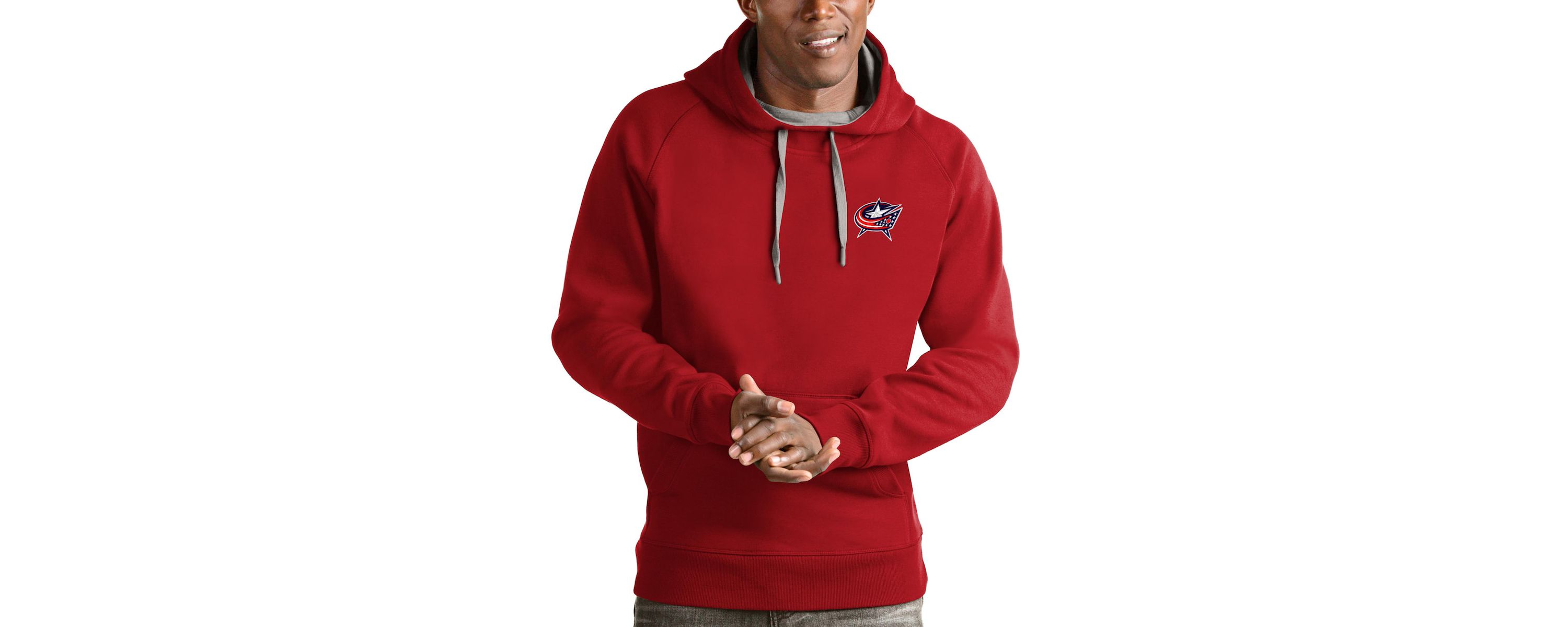 NHL Columbus Jackets Victory Pullover Hoodie