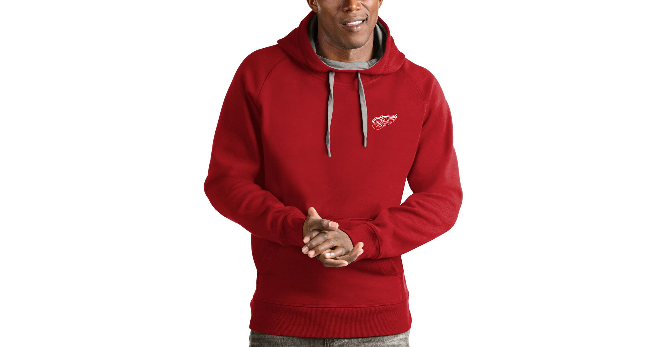 NHL Detroit Wings Team Victory Pullover Hoodie