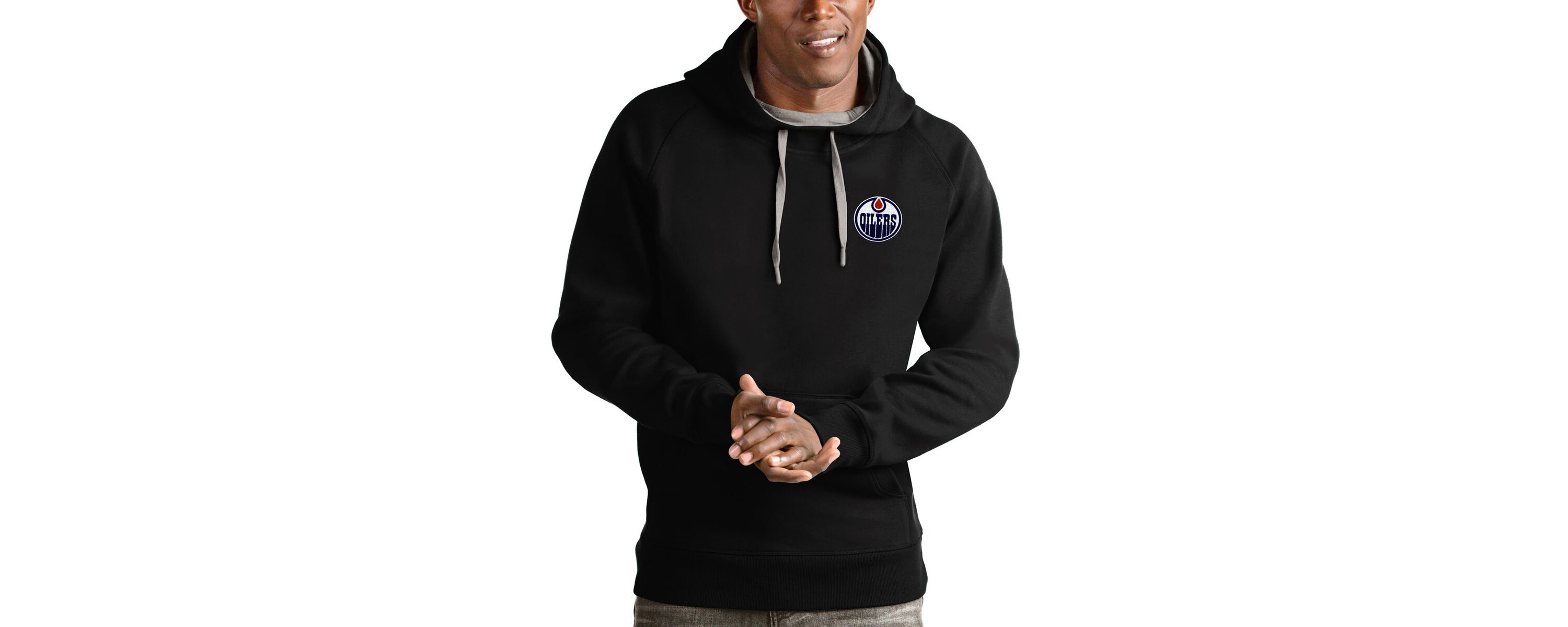 NHL Edmonton Oilers Victory Pullover Hoodie