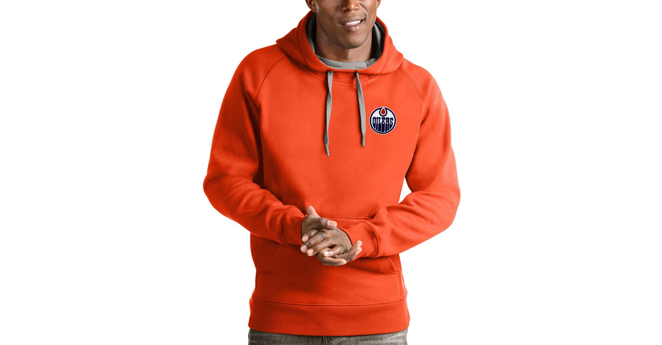 NHL Edmonton Oilers Victory Pullover Hoodie