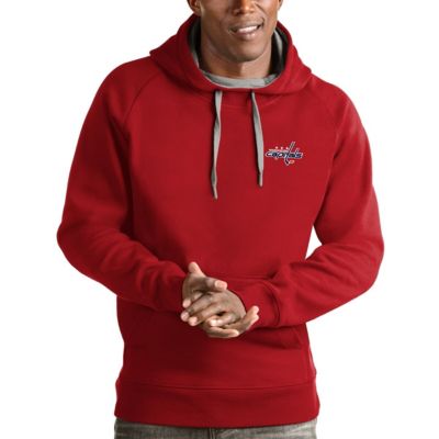 Antigua Men's NHL Washington Capitals Team Victory Pullover Hoodie, Red, 5XL