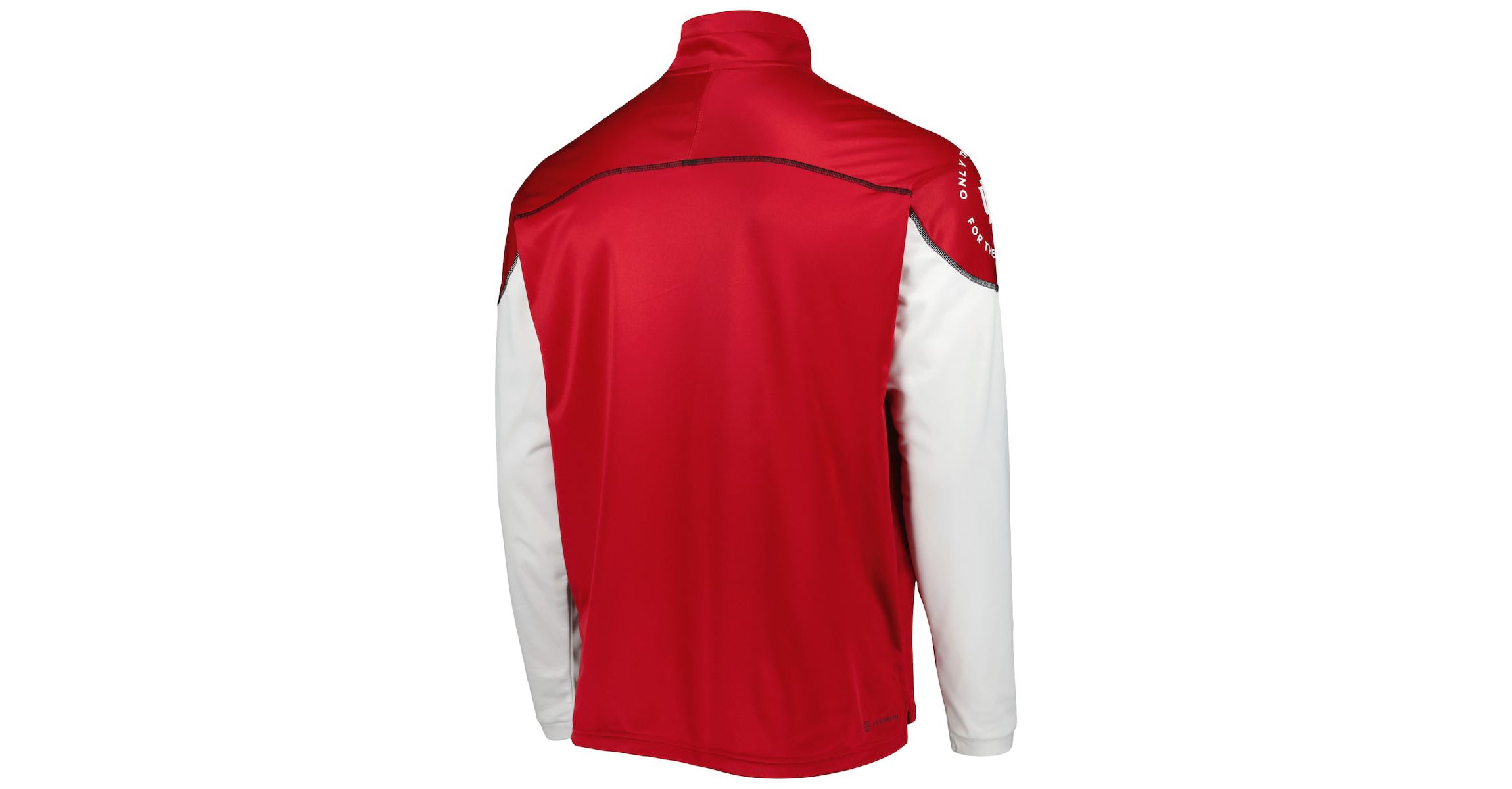 NCAA Indiana Hoosiers AEROREADY Knit Quarter-Snap Jacket