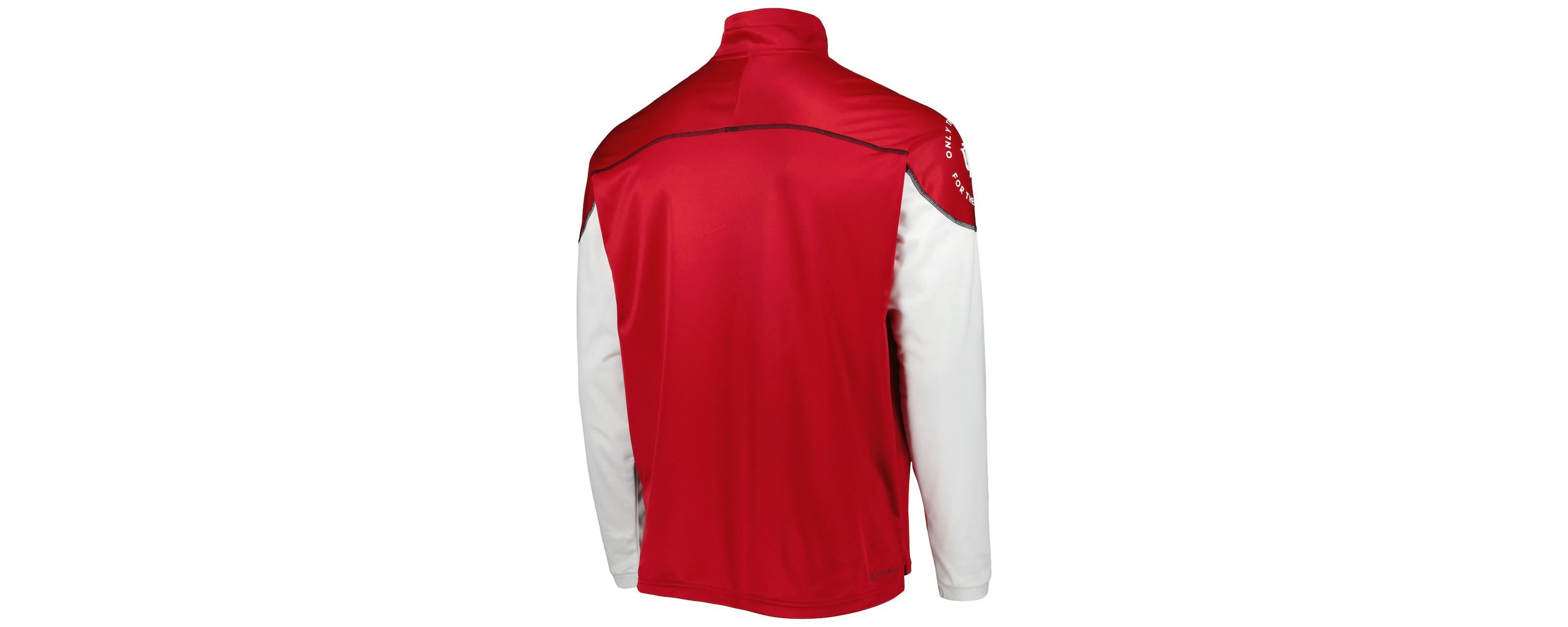 NCAA Indiana Hoosiers AEROREADY Knit Quarter-Snap Jacket