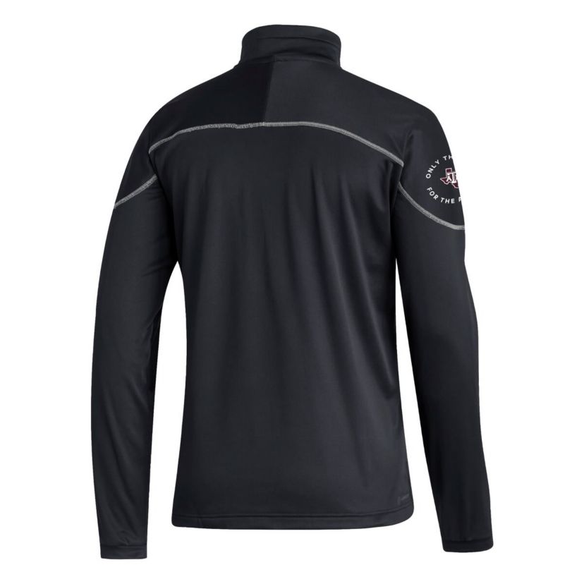 NCAA Texas A&M Aggies AEROREADY Knit Quarter-Snap Jacket
