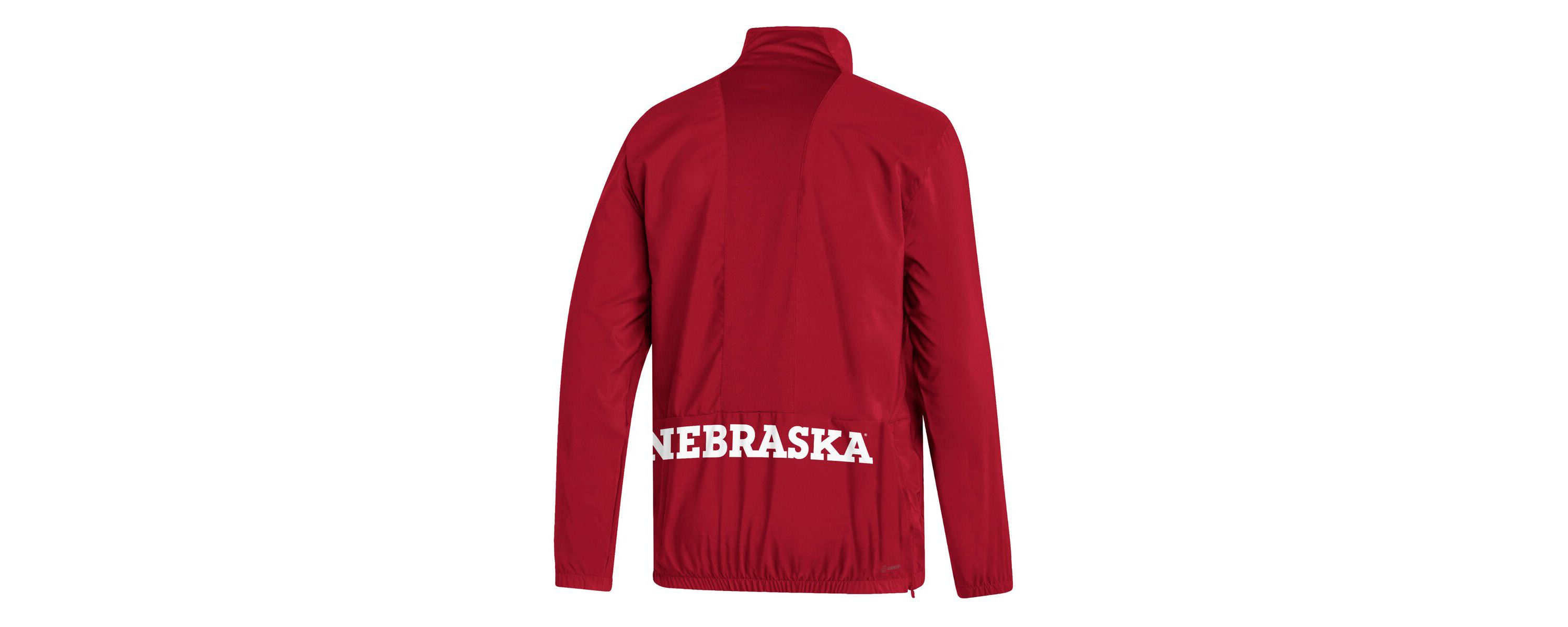 NCAA Nebraska Huskers AEROREADY Half-Zip Jacket