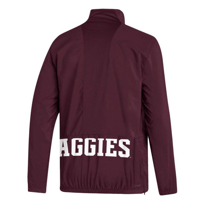 NCAA Texas A&M Aggies AEROREADY Half-Zip Jacket