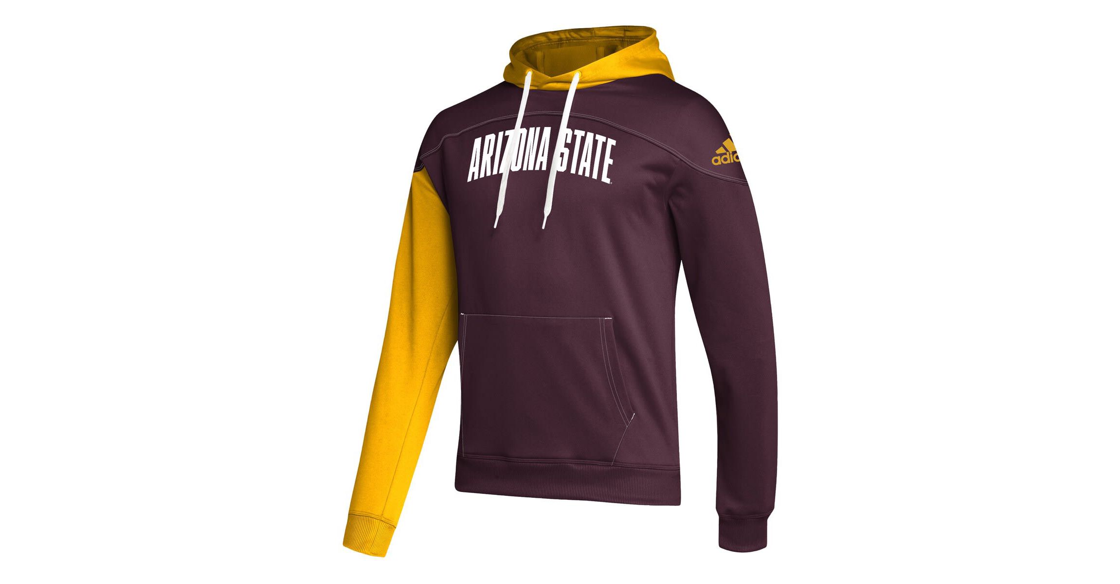 NCAA Arizona State Sun Devils Block Stadium Pullover Hoodie
