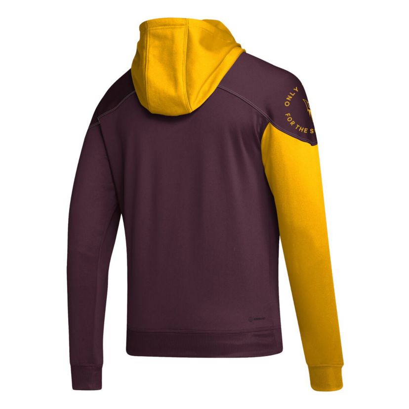 NCAA Arizona State Sun Devils Block Stadium Pullover Hoodie