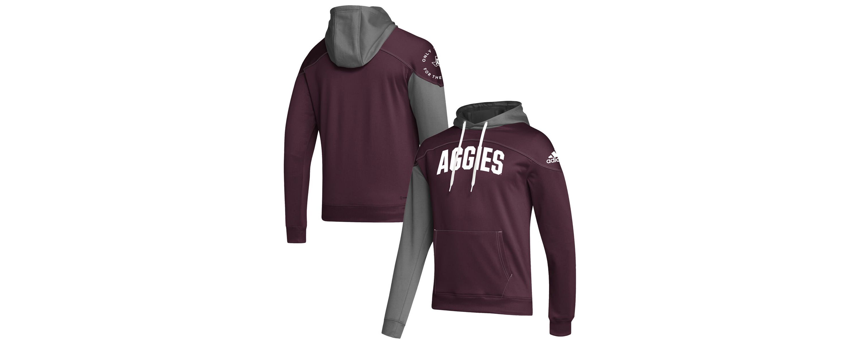 NCAA Texas A&M Aggies Block Stadium Pullover Hoodie