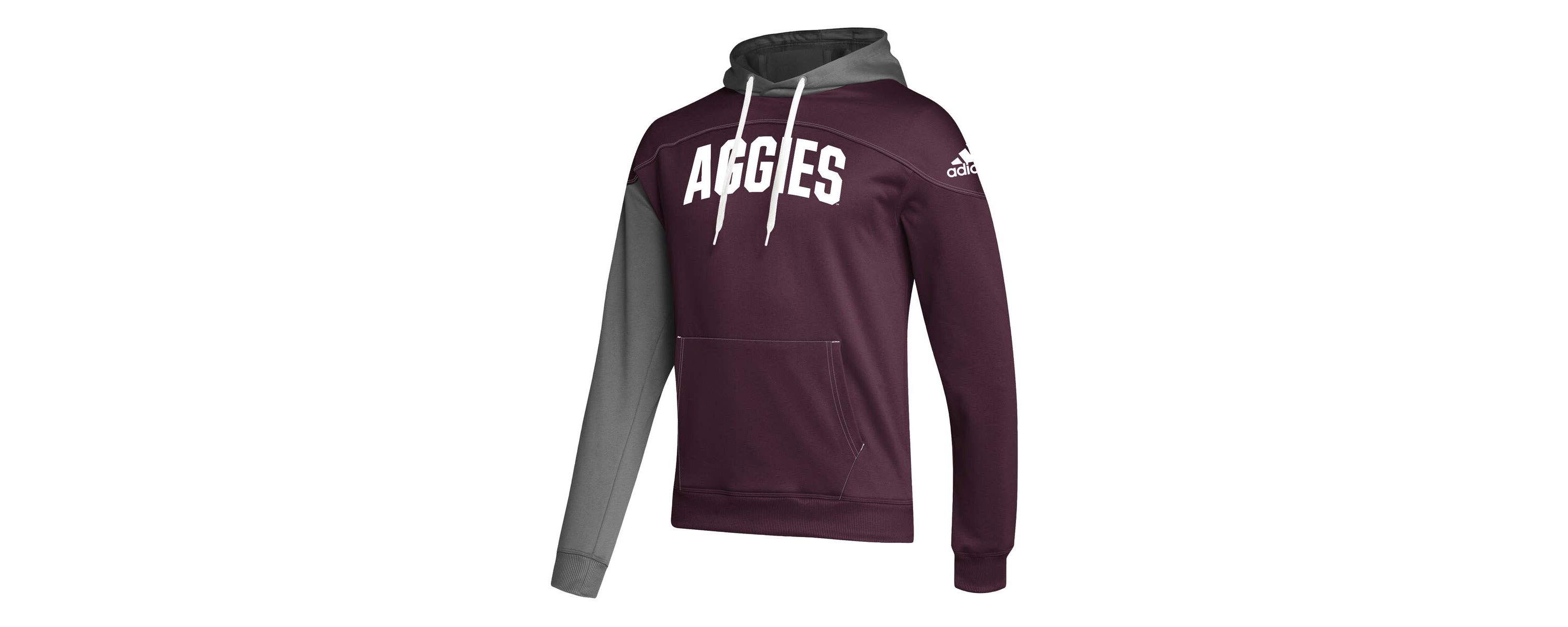 NCAA Texas A&M Aggies Block Stadium Pullover Hoodie