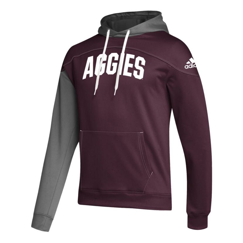 NCAA Texas A&M Aggies Block Stadium Pullover Hoodie