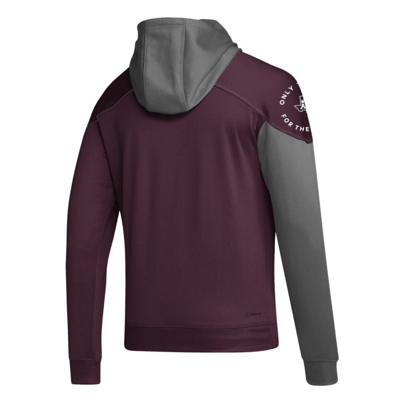 NCAA Texas A&M Aggies Block Stadium Pullover Hoodie