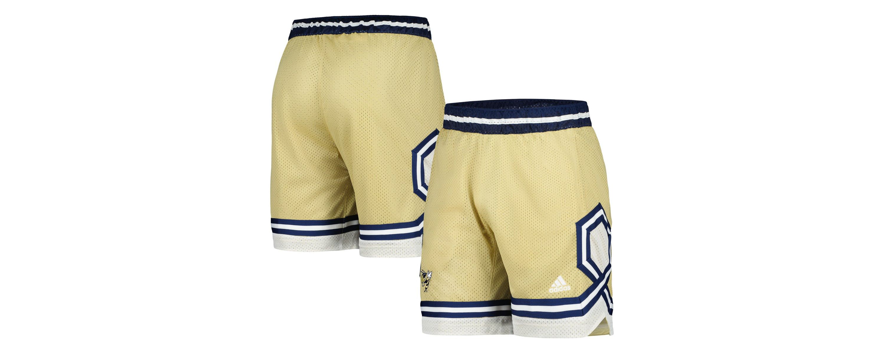 Georgia Tech Yellow Jackets NCAA Georgia Tech Jackets Swingman AEROREADY Basketball Shorts