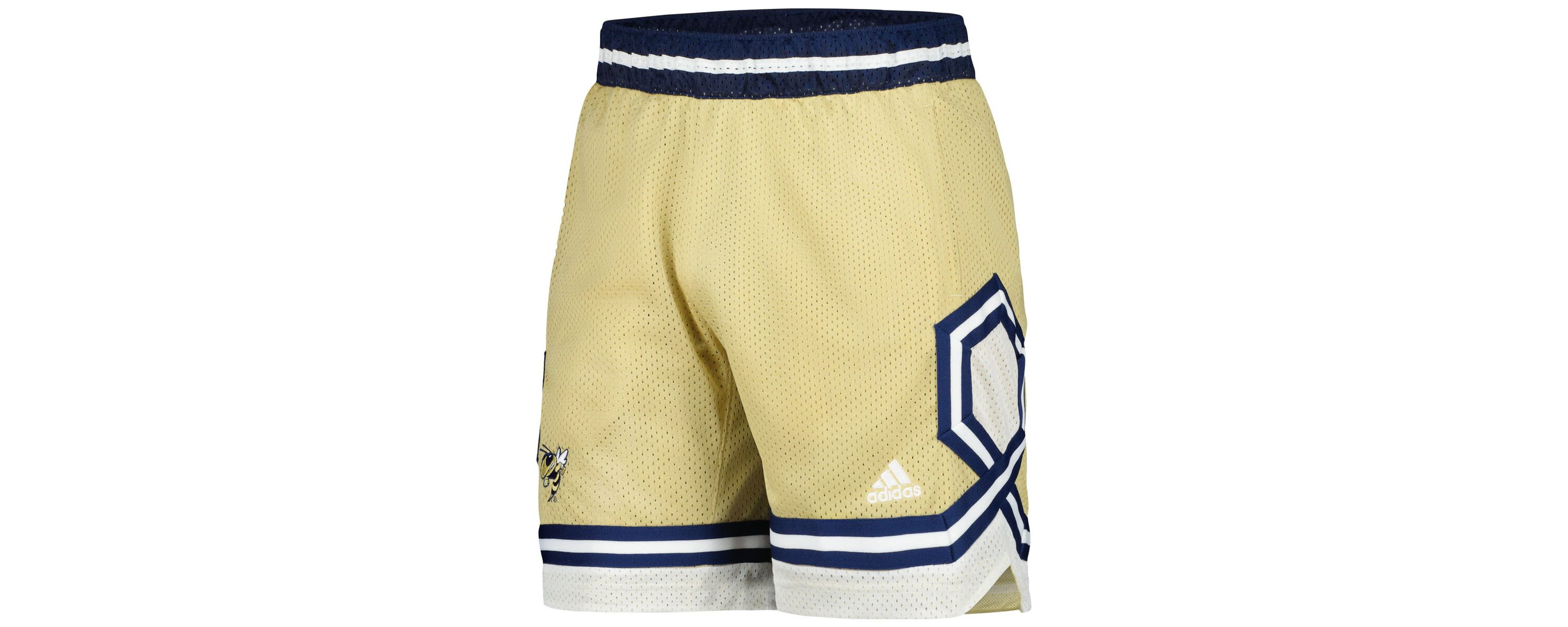 Georgia Tech Yellow Jackets NCAA Georgia Tech Jackets Swingman AEROREADY Basketball Shorts