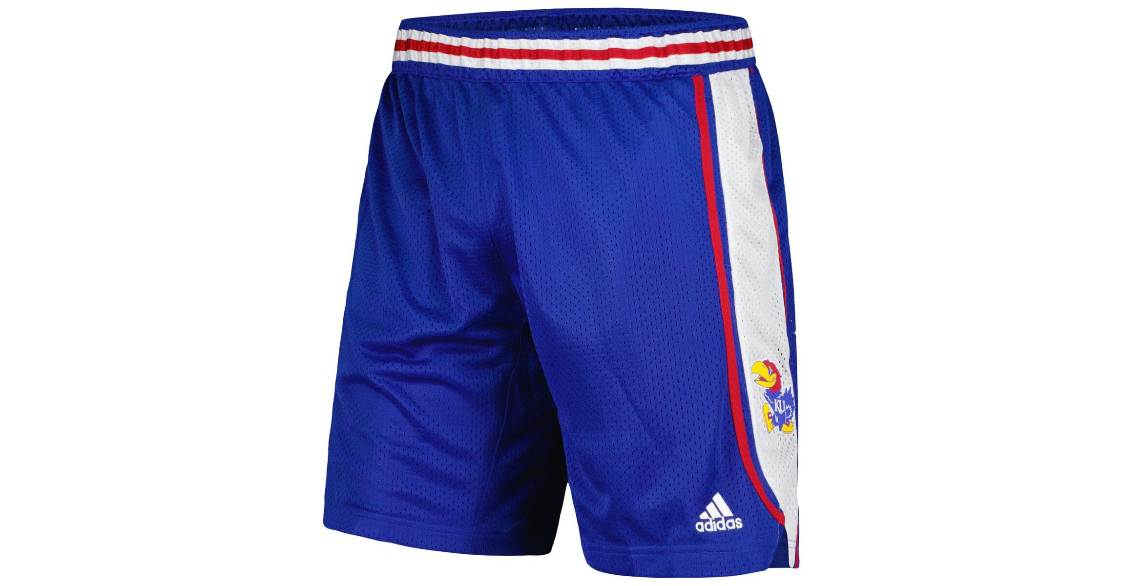 NCAA Kansas Jayhawks Swingman AEROREADY Basketball Shorts