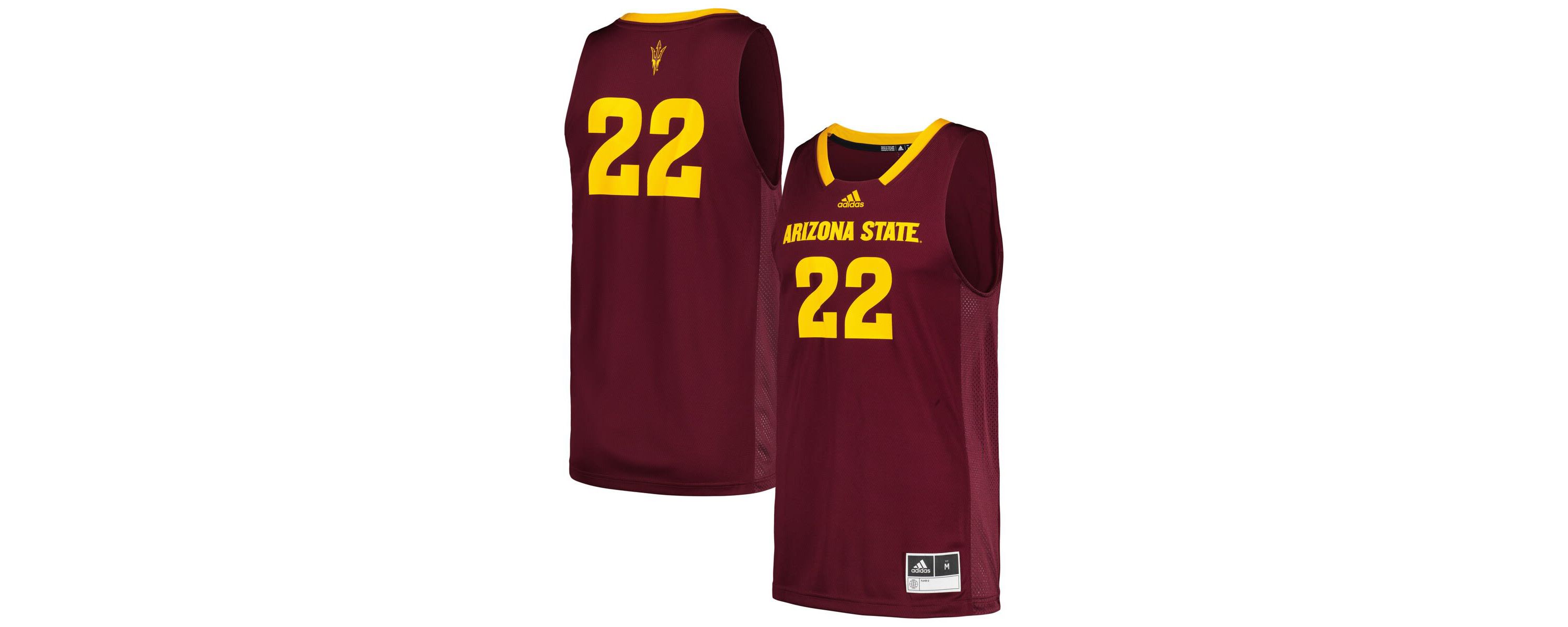NCAA #22 Arizona State Sun Devils Swingman Jersey