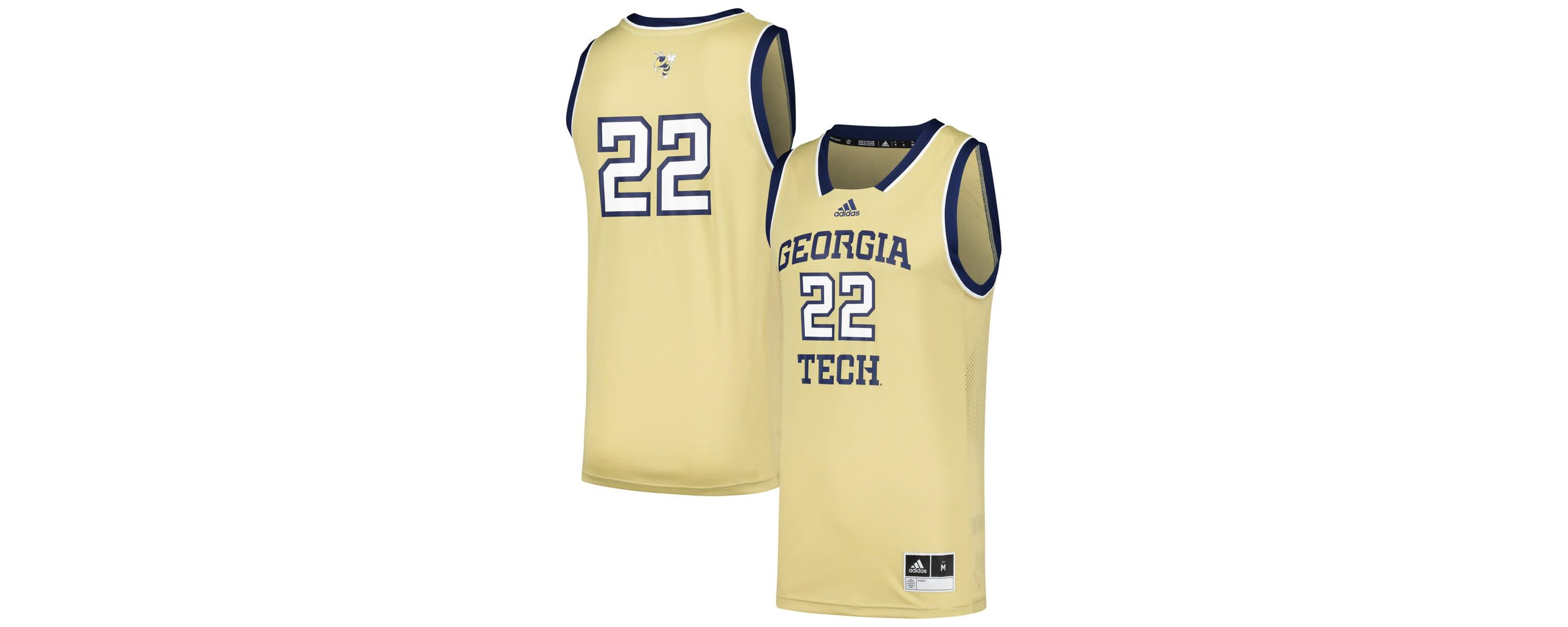 Georgia Tech Yellow Jackets NCAA #22 Georgia Tech Jackets Swingman Jersey