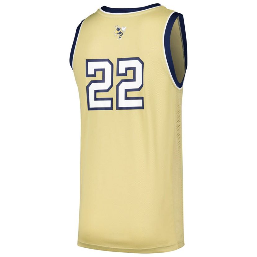 Georgia Tech Yellow Jackets NCAA #22 Georgia Tech Jackets Swingman Jersey