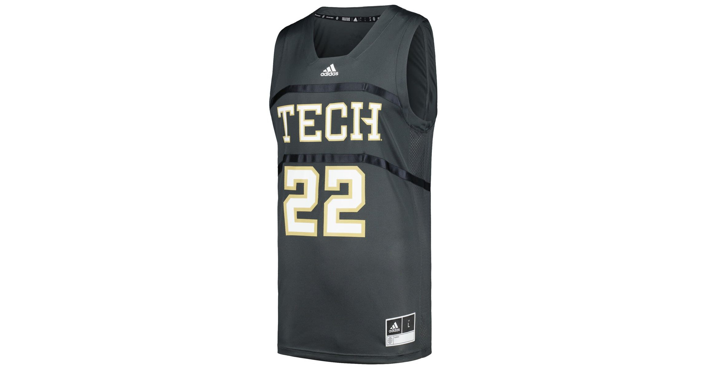 Georgia Tech Yellow Jackets NCAA #22 Georgia Tech Jackets Swingman Jersey