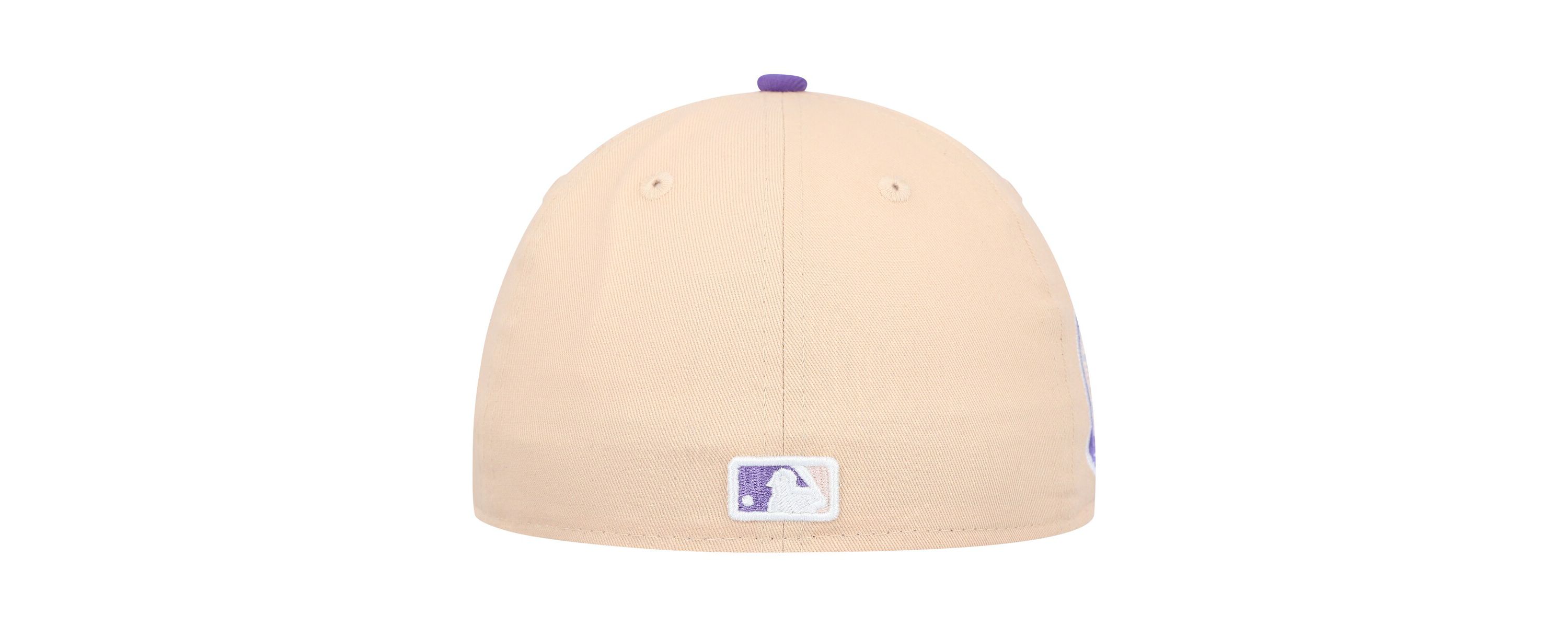 MLB Peach/Purple New York Yankees Subway Series Side Patch 59FIFTY Fitted Hat