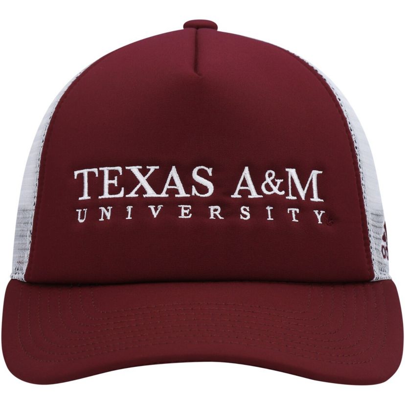 NCAA Maroon/White Texas A&M Aggies Foam Trucker Snapback Hat