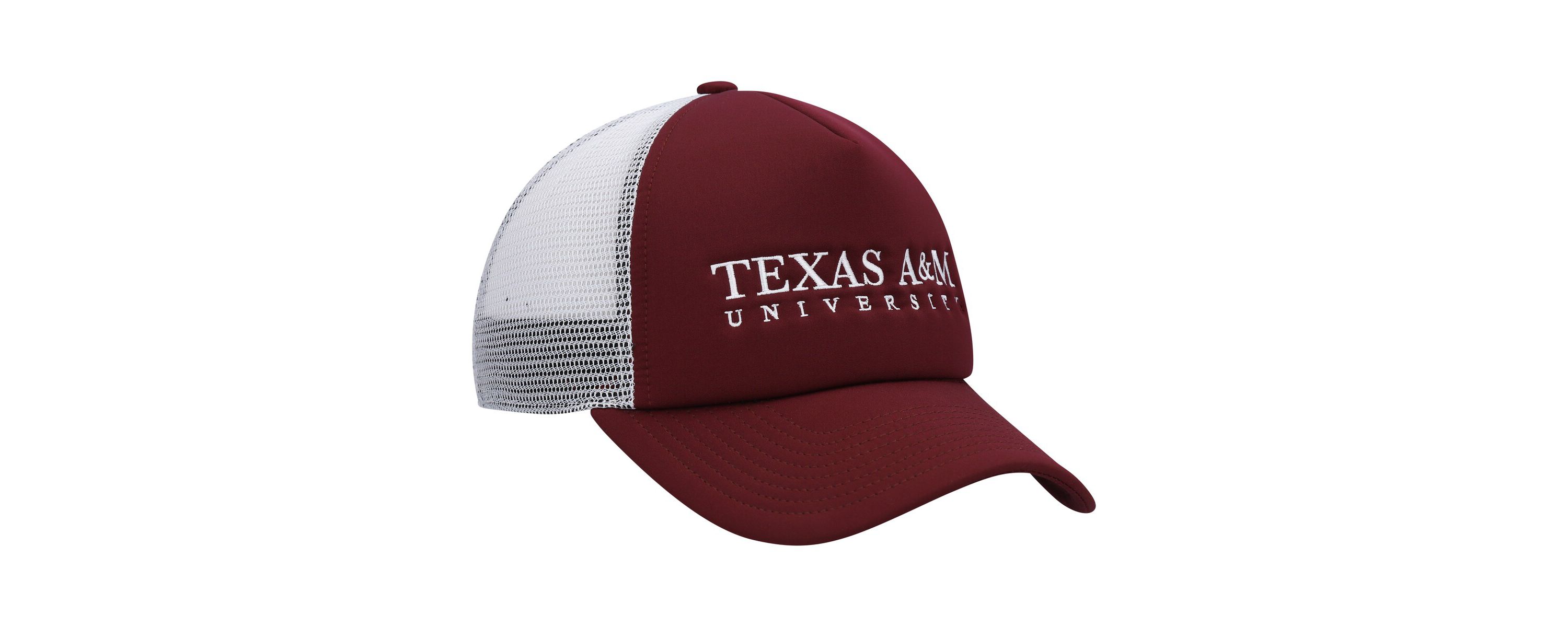 NCAA Maroon/White Texas A&M Aggies Foam Trucker Snapback Hat