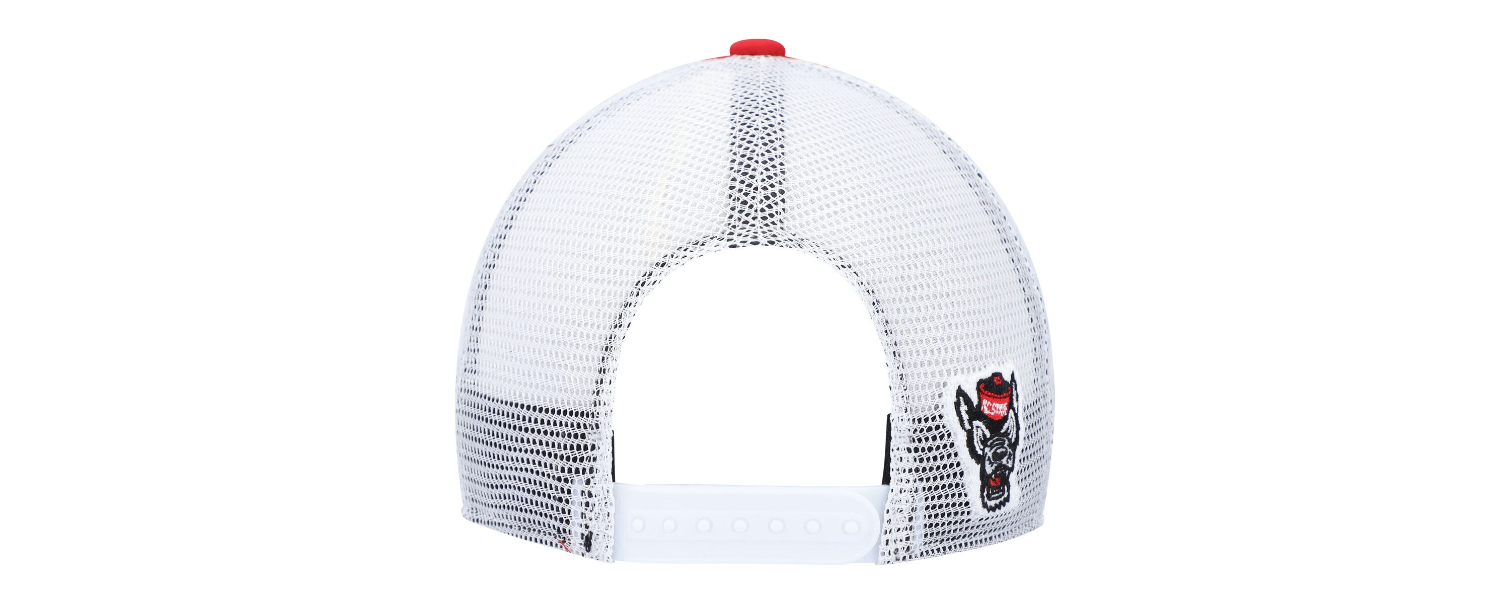 NCAA Red/White NC State Wolfpack Foam Trucker Snapback Hat