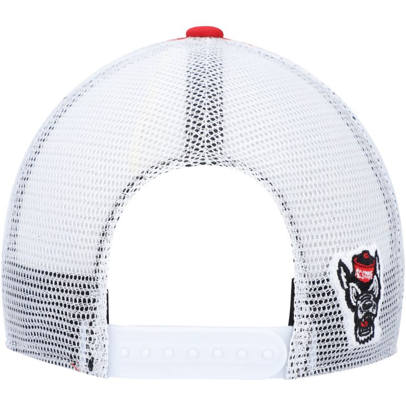 NCAA Red/White NC State Wolfpack Foam Trucker Snapback Hat