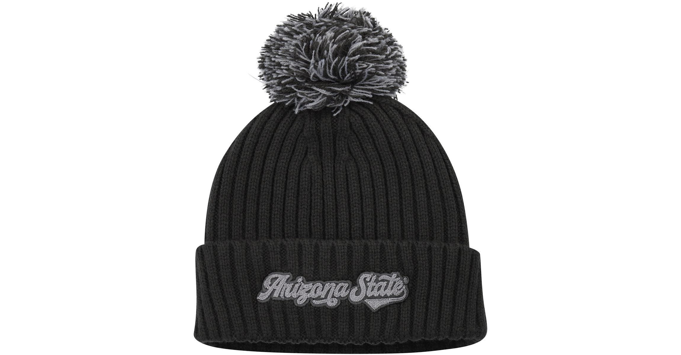 NCAA Arizona State Sun Devils Modern Cuffed Knit Hat with Pom