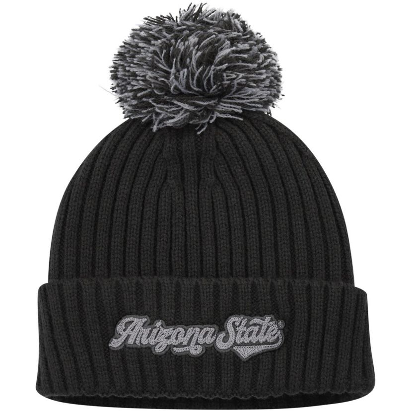 NCAA Arizona State Sun Devils Modern Cuffed Knit Hat with Pom