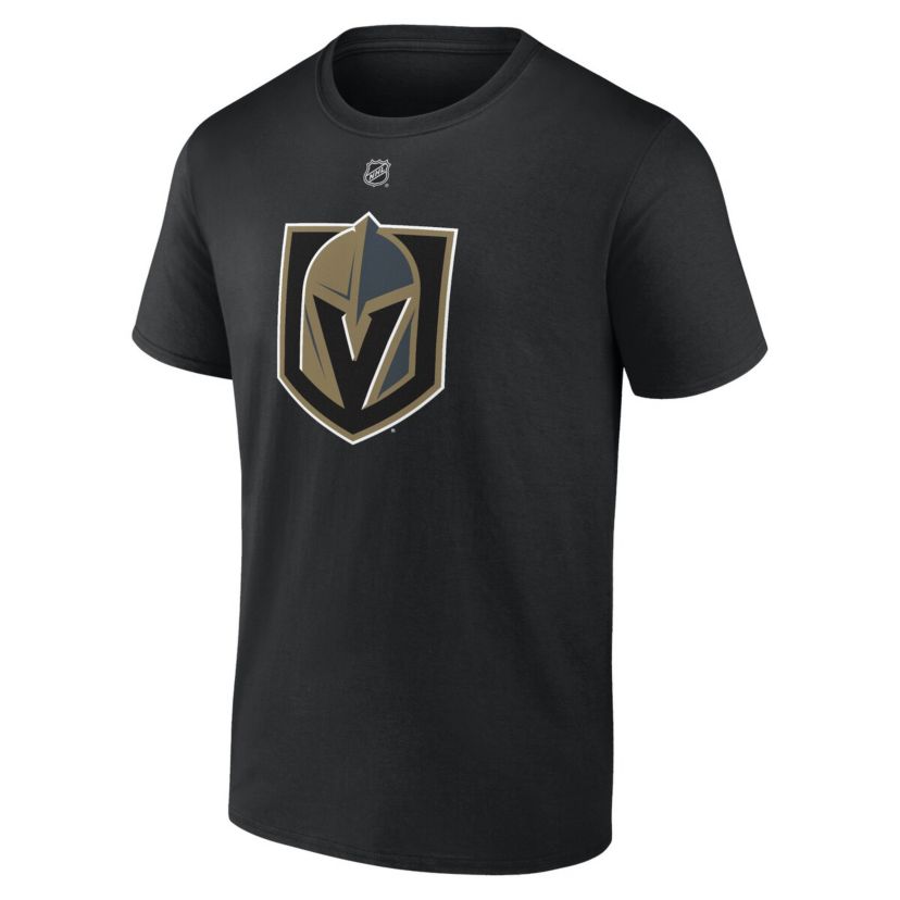 NHL Jack Eichel Vegas Golden Knights Authentic Stack Name & Number T-Shirt