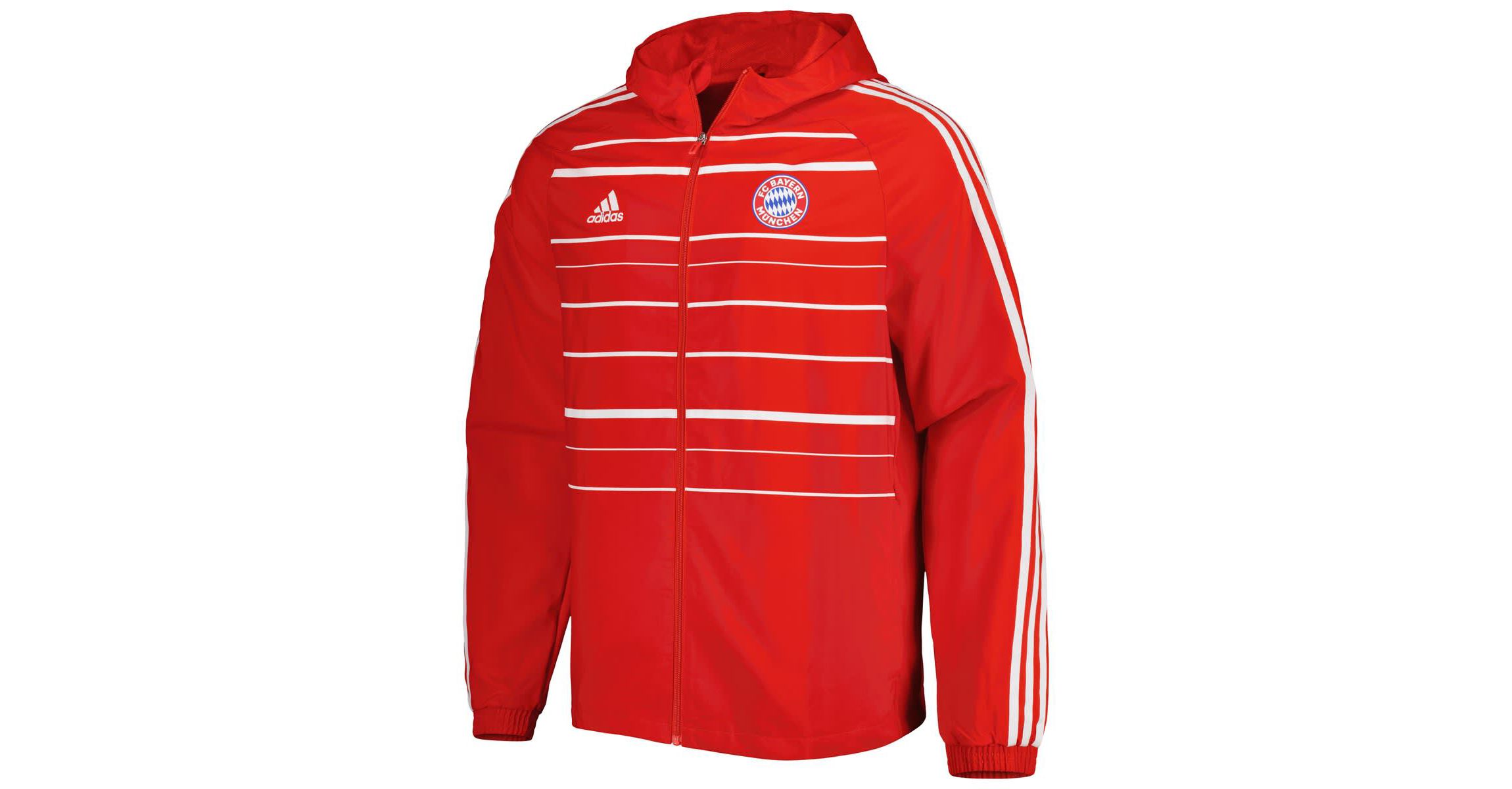 Bundesliga Bayern Munich DNA Raglan Full-Zip Hoodie Windbreaker Jacket